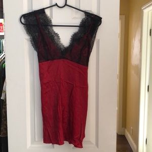 Bebe Silk Blouse - Size Medium